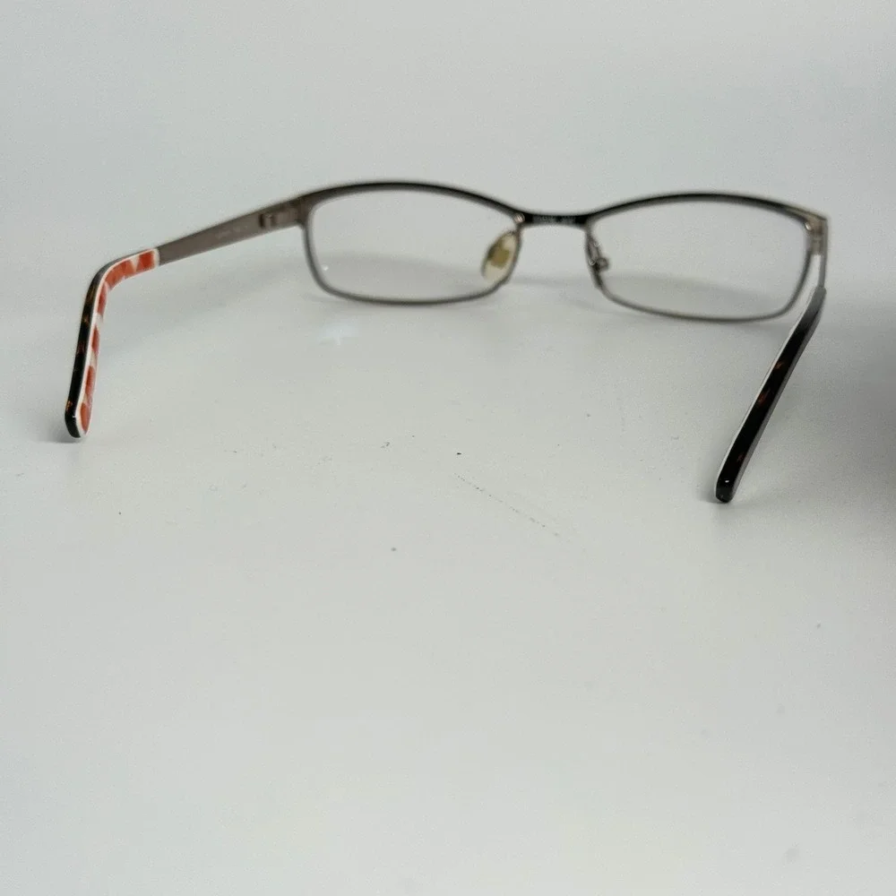 Kate Spade Alfreda QX64 Brown Metal Rectangular Eyeglasses Frames 51-16-135